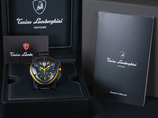 Tonino Lamborghini Spyder X Yellow  Watch  T9XE-B